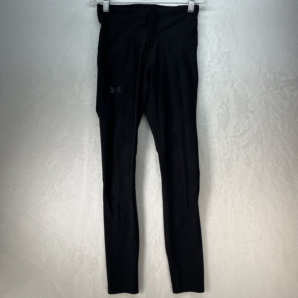 Under Armour Compression Heatgear Leggings Women’s Sz Small Black